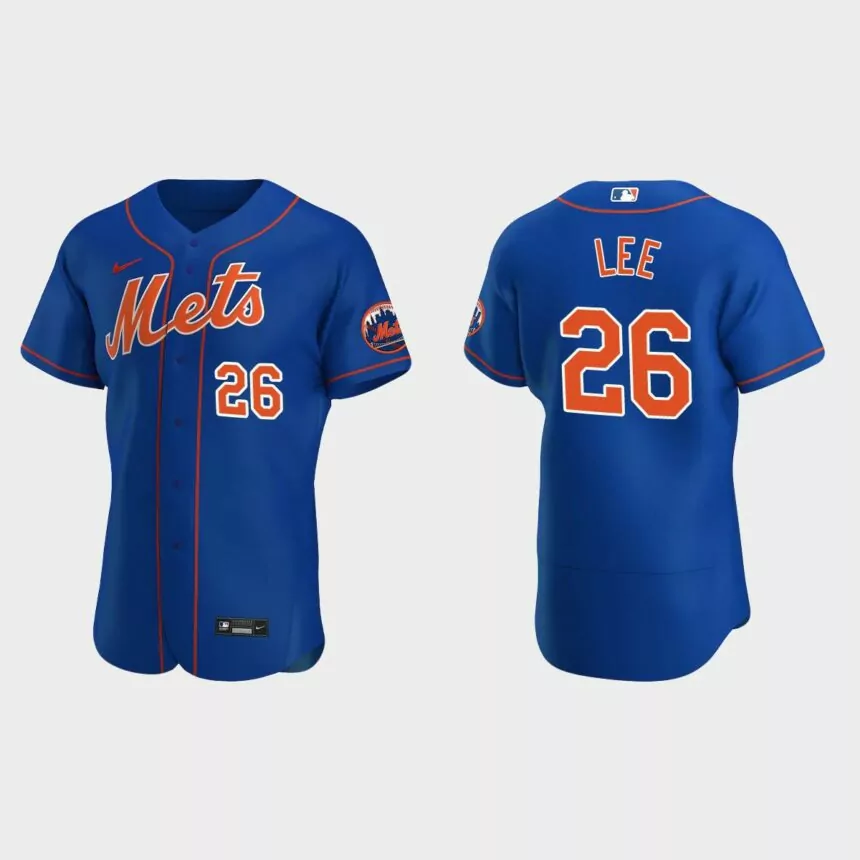 Khalil Lee New York Mets Authentic Alternate Jersey – Royal