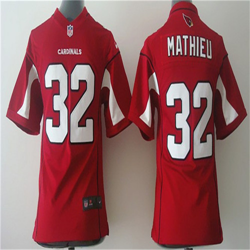 Kid's Arizona Cardinals #32 Tyrann Mathieu Red Nike Game Stitched Jersey