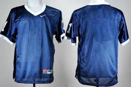 Kids' Penn State Nittany Lions Customized Navy Blue Jersey