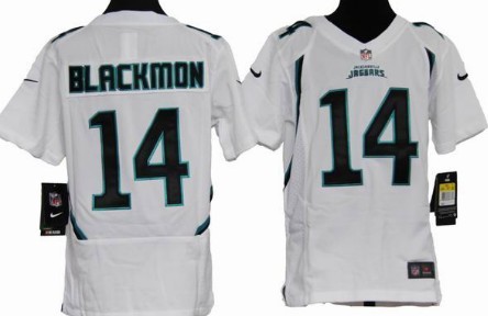 Kids Nike NLF Game Jersey Jacksonville Jaguars #14 Justin Blackmon White