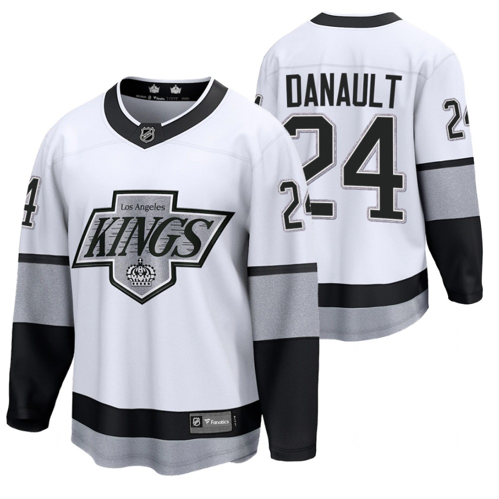 Kings #24 Phillip Danault White Alternate Jersey