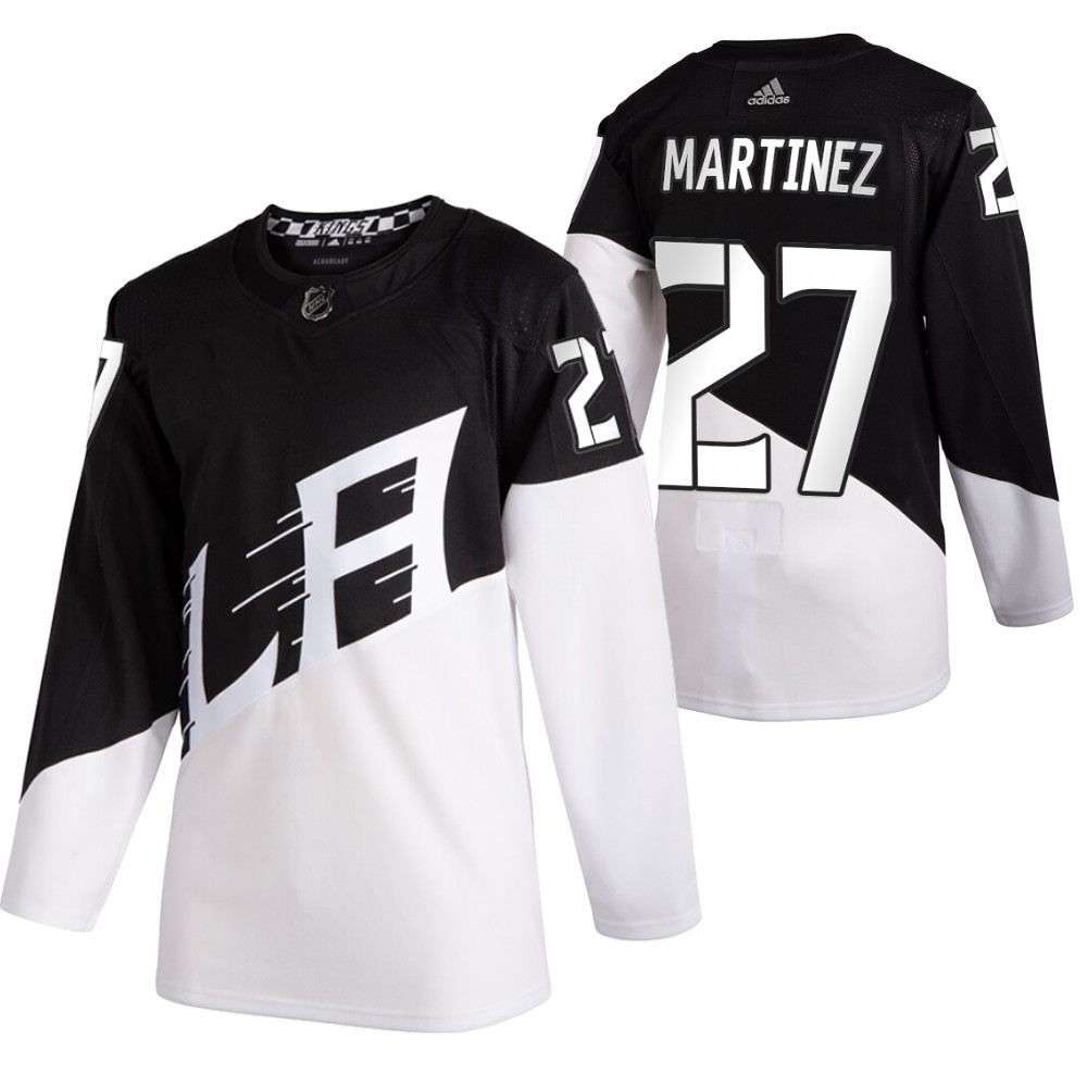 Kings #27 Alec Martinez 2020 Stadium Series White Black Jersey - Men's
