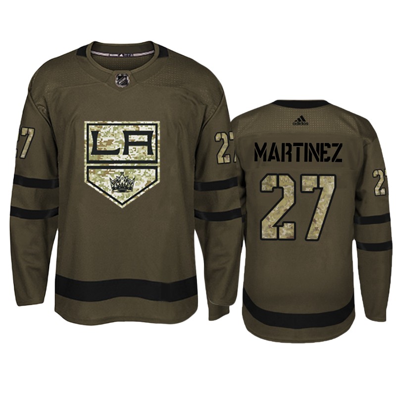 Kings Alec Martinez Camo Military Jersey