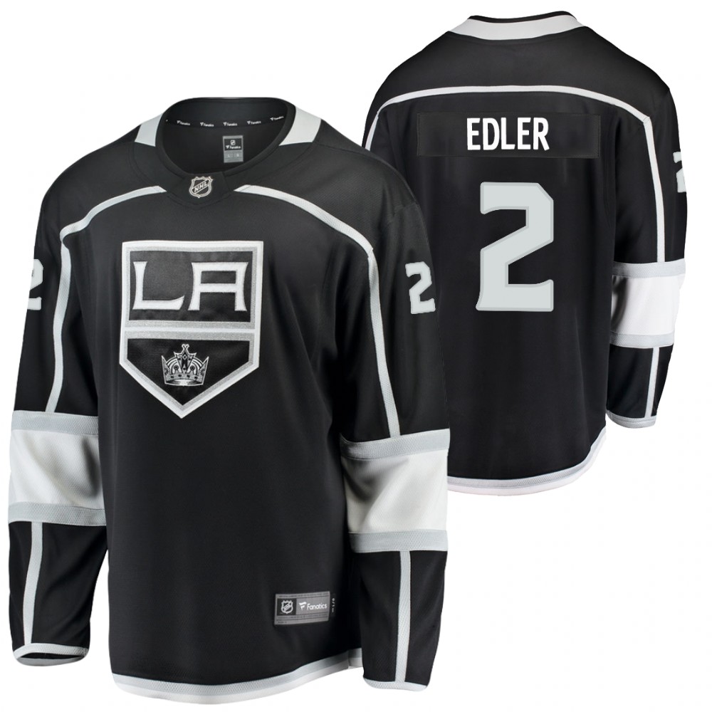 Kings Alexander Edler Jersey Home Black Player Men