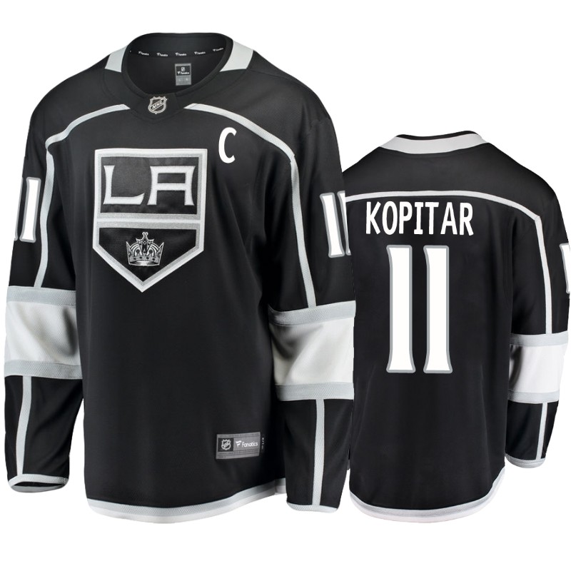Kings Anze Kopitar Black Breakaway Fanatics Branded Jersey