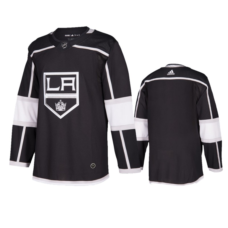 Kings Black Authentic Blank Home Jersey