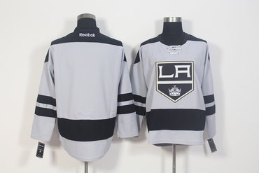 Kings Blank Grey Alternate Premier Reebok Jersey