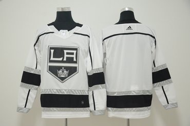 Kings Blank White Adidas Jersey