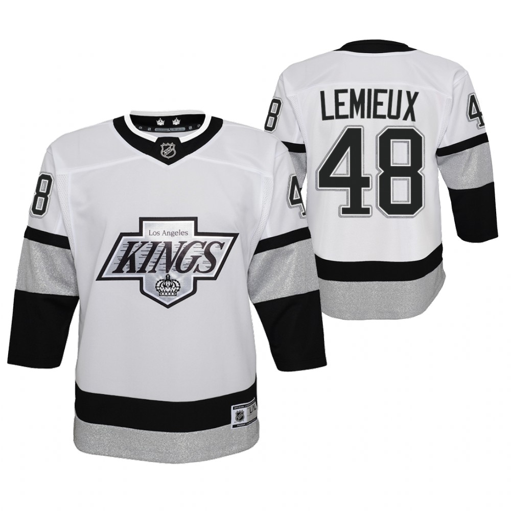 Kings Brendan Lemieux 2021-22 Alternate Jersey Youth Prime