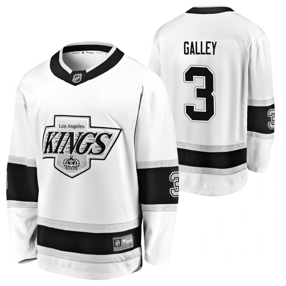 Kings Garry Galley White Heritage Premier Men's Jersey