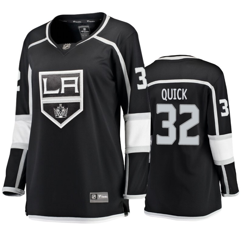 Kings Jonathan Quick Black Breakaway Player Home Jersey