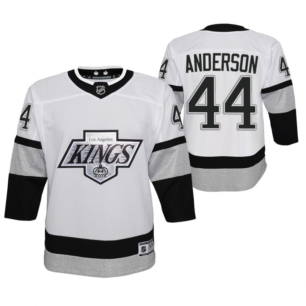 Kings Mikey Anderson 2021-22 Alternate Jersey Youth Prime