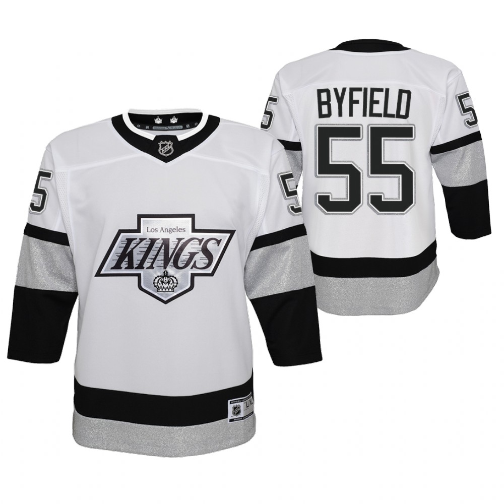 Kings Quinton Byfield 2021-22 Alternate Jersey Youth Prime