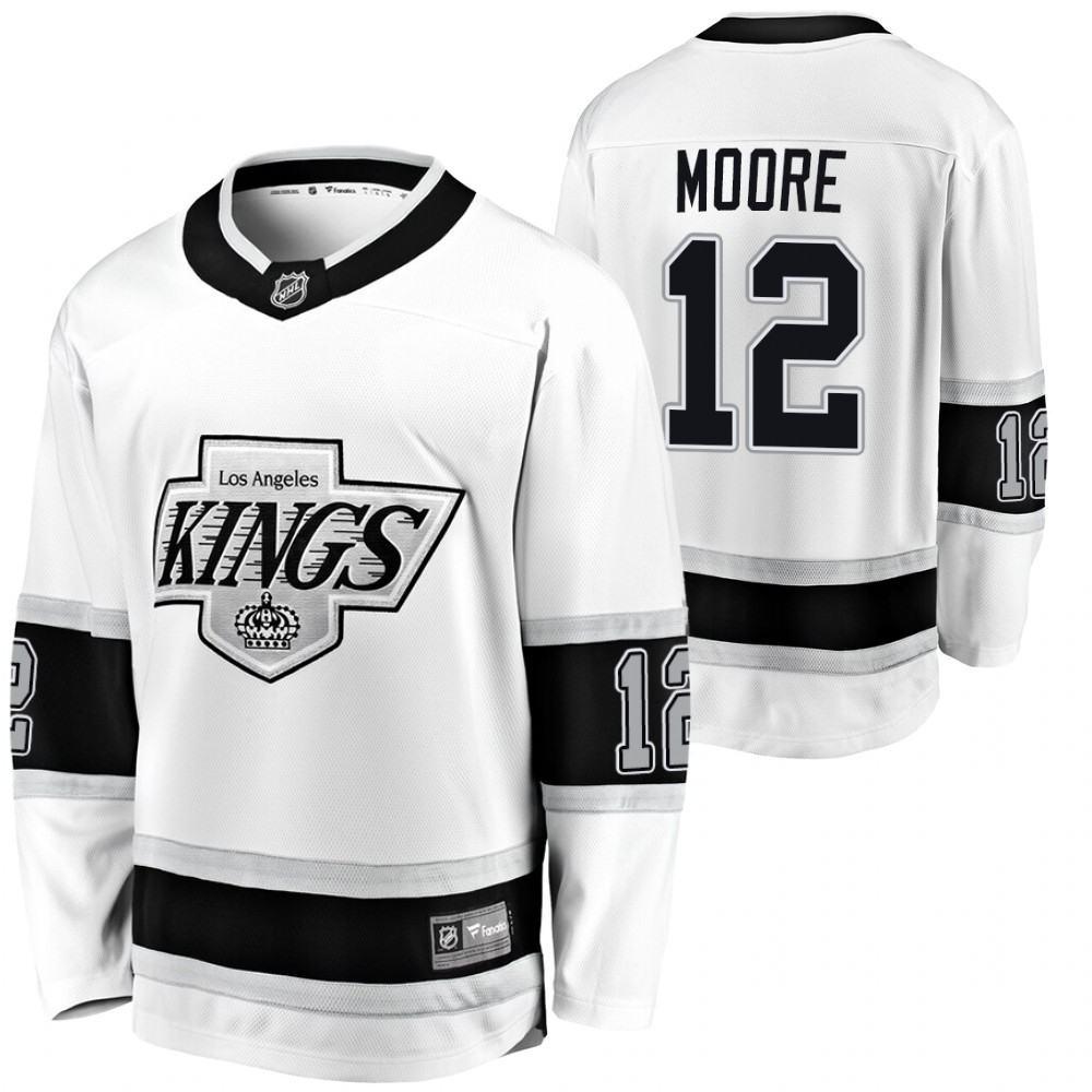 Kings Trevor Moore White Heritage Premier Men's Jersey