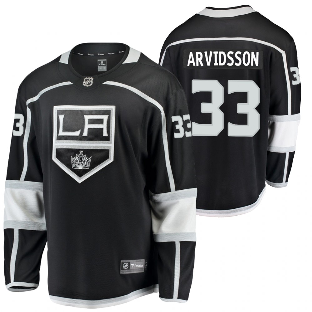 Kings Viktor Arvidsson Jersey Home Black Player Men