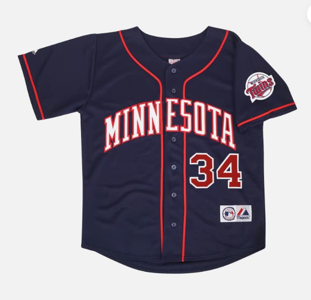 Kirby Puckett Minnesota Twins Men's    Jersey