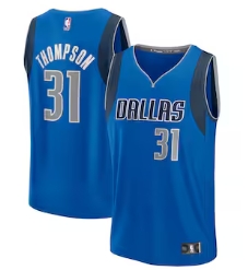 Klay Thompson Dallas Mavericks Fanatics Youth Fast Break Replica Player Jersey - Icon Edition - Blue