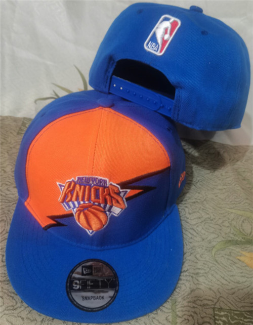 Knicks Team Logo Snapback Hat GS
