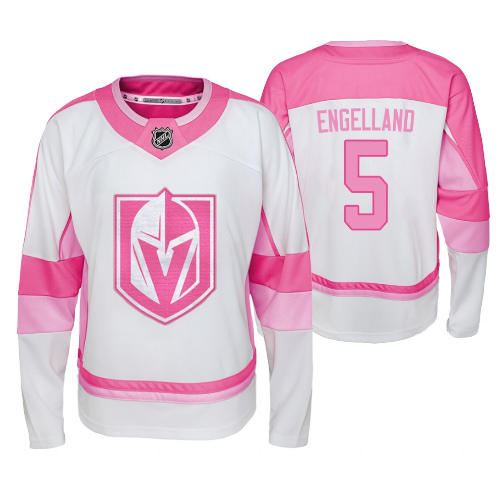 Knights Deryk Engelland Player 2019-20 Fishion Girl Jersey