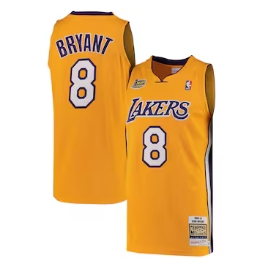Kobe Byrant Hardwood Classics 2000-01 Authentic Jersey By Mitchell & Ness - Mens