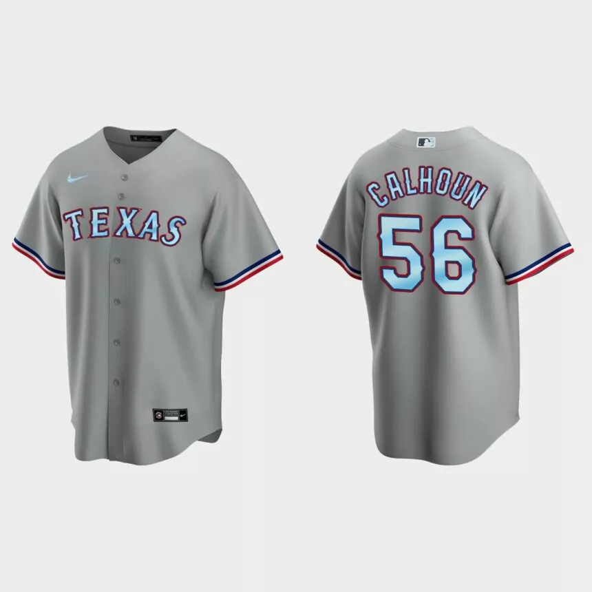 Kole Calhoun Texas Rangers 2022 Father’s Day Replica Jersey – Gray