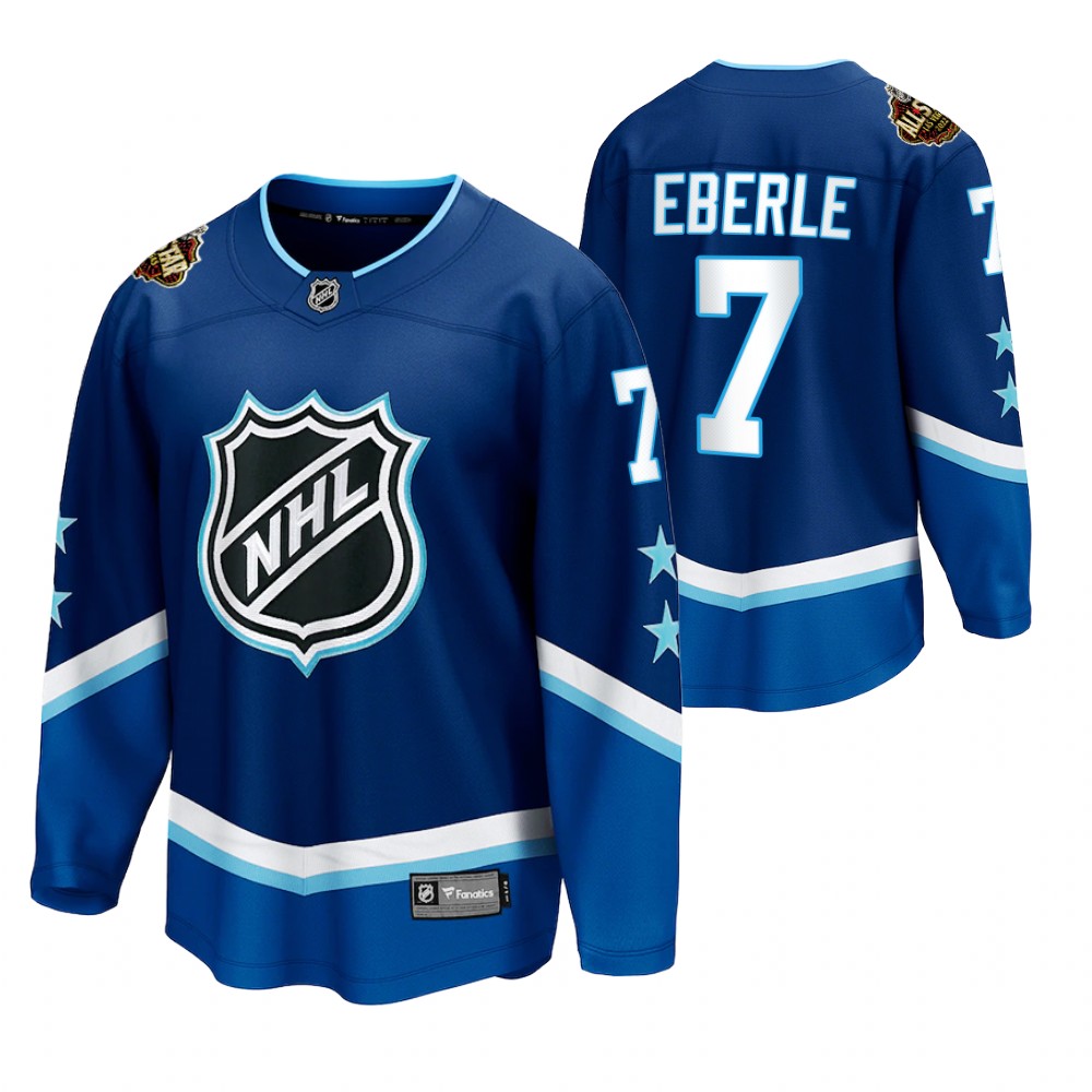 Kraken #7 Jordan Eberle Blue 2022 All-Star Jersey