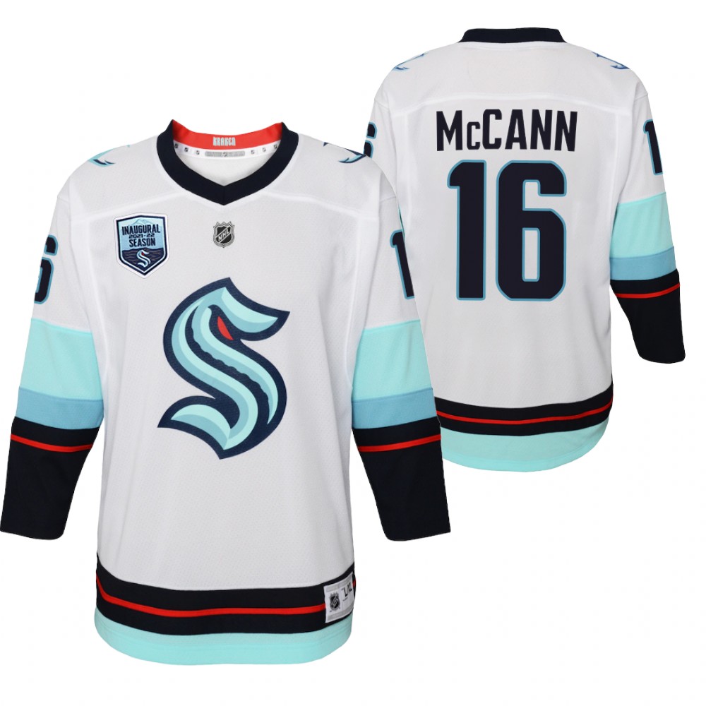 Kraken Jared McCann 2021-22 Away Jersey Youth Replica