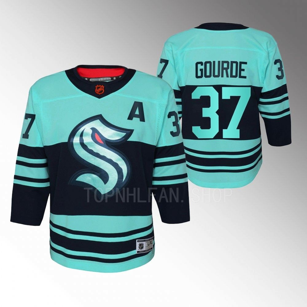 Kraken Yanni Gourde 2022 Special Edition 2.0 Jersey Youth Replica