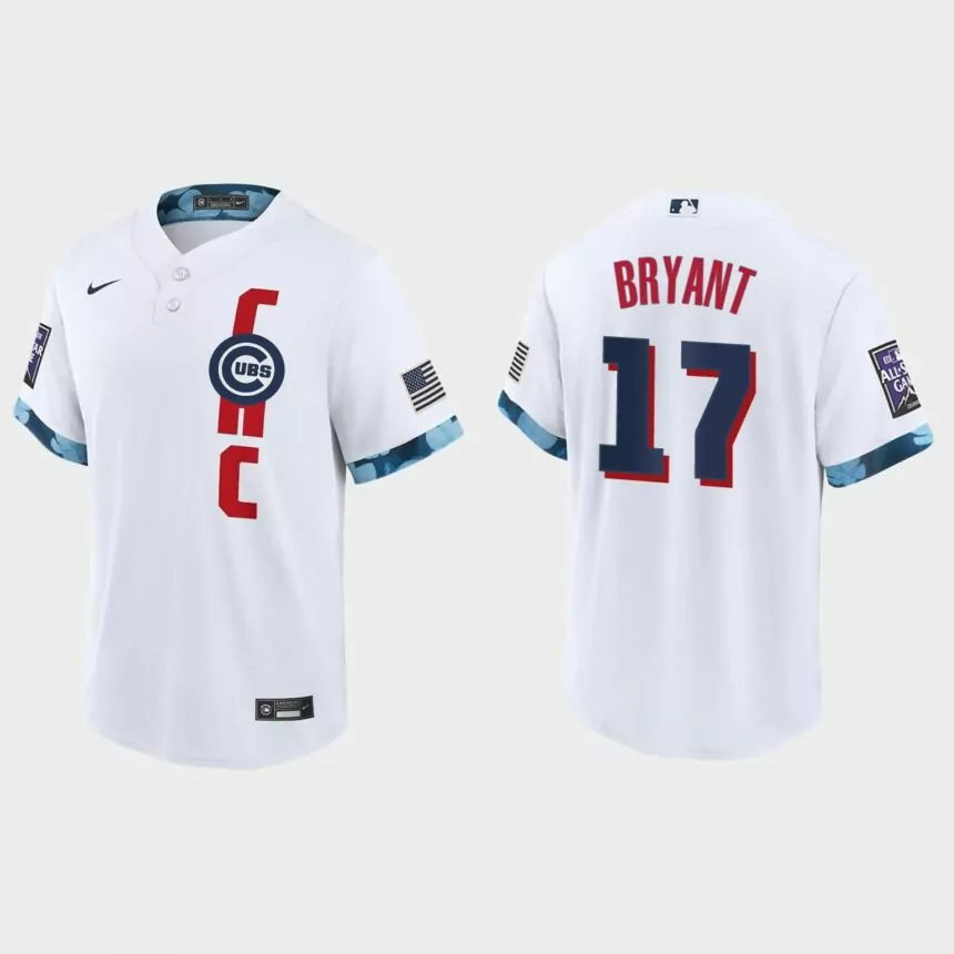 Kris Bryant Chicago Cubs 2021 MLB All-Star Game Replica Jersey – White