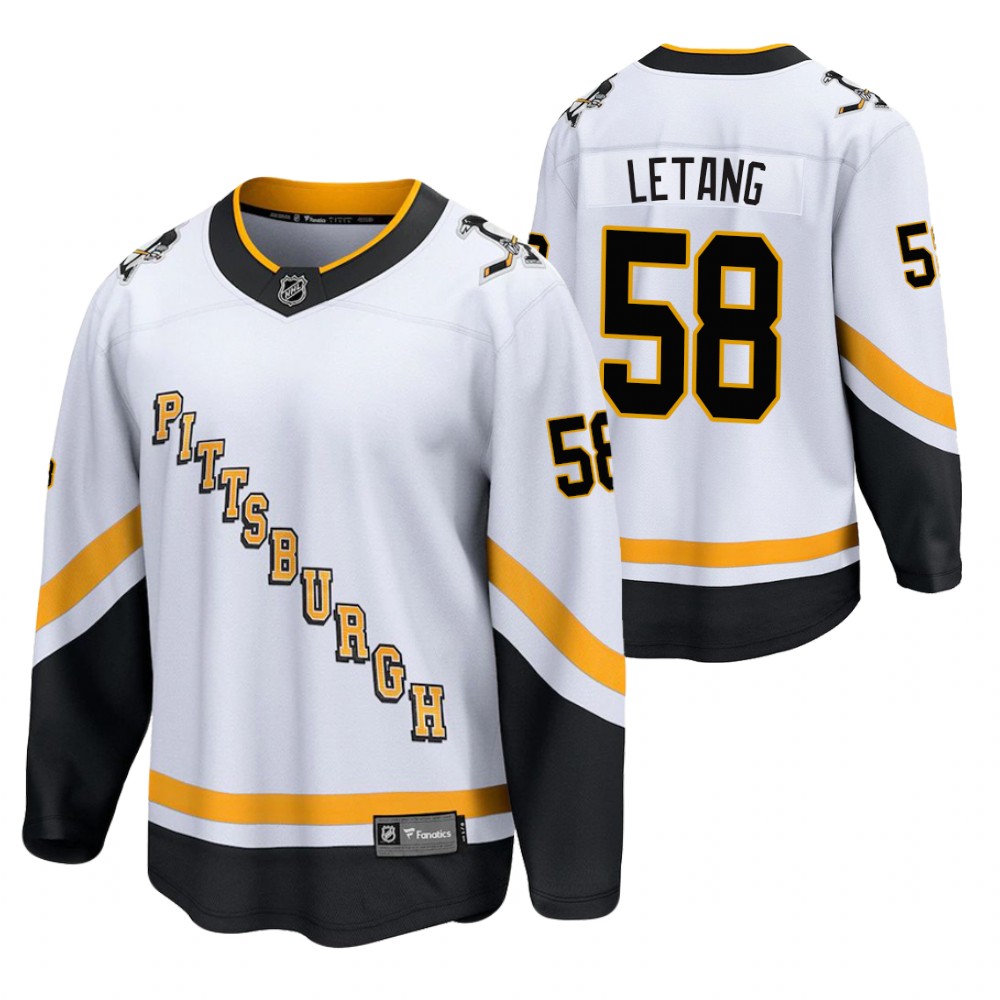 Kris Letang Penguins 2021 Special Edition White Jersey