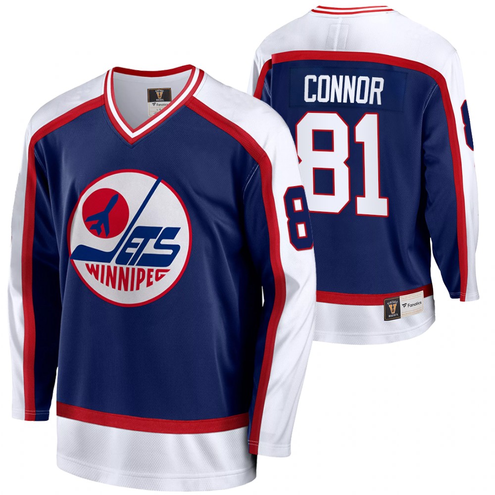 Kyle Connor Jersey Winnipeg Jets Vintage Blue Replica