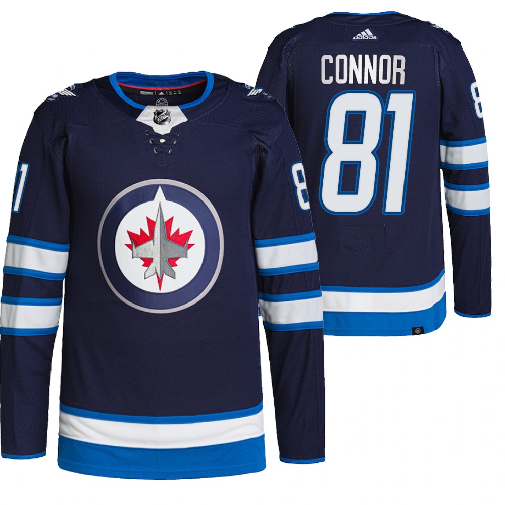 Kyle Connor Winnipeg Jets Navy Authentic Pro Home Jersey
