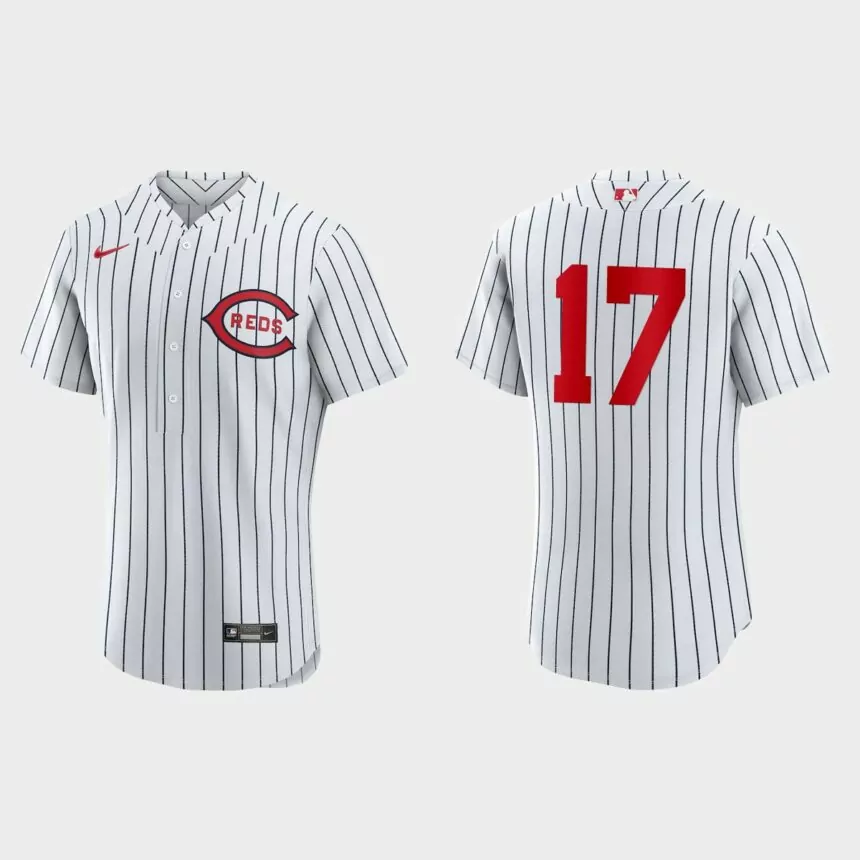Kyle Farmer Cincinnati Reds 2022 Field of Dreams Authentic Jersey – White
