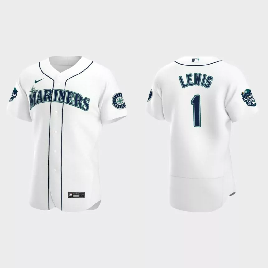 Kyle Lewis Seattle Mariners 2023 MLB All-Star Game Jersey – White
