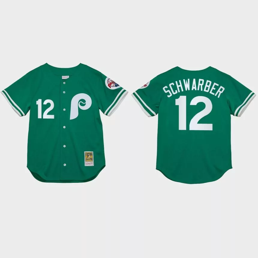 Kyle Schwarber Philadelphia Phillies St. Patrick’s Day Jersey – Green