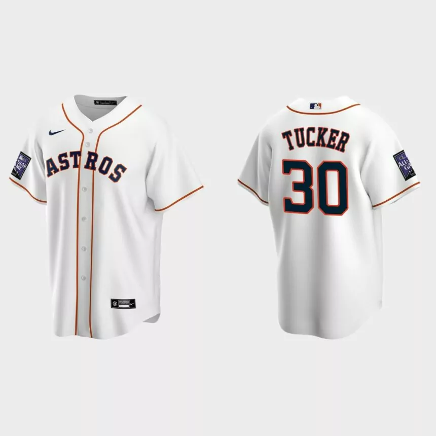 Kyle Tucker Houston Astros 2021 All-Star Game Home Replica Jersey – White