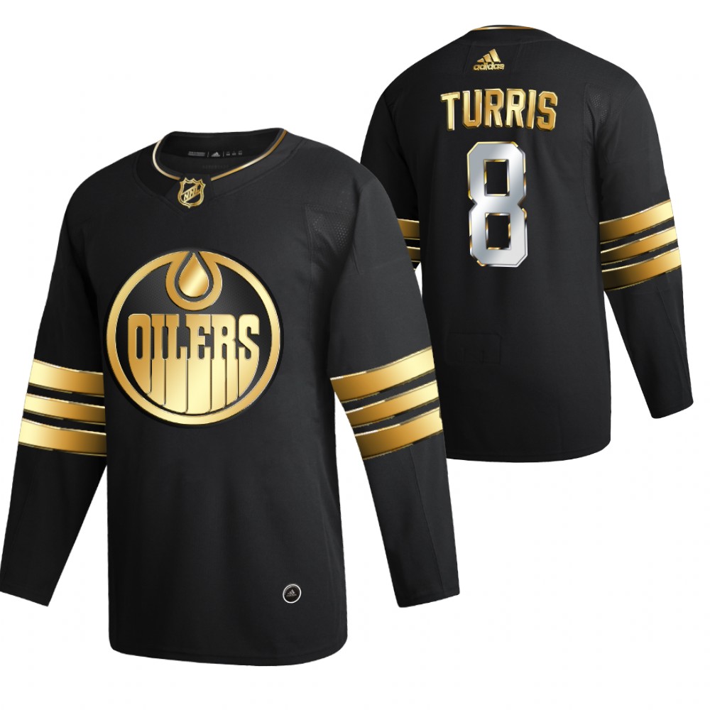 Kyle Turris Edmonton Oilers Black 2021 Golden Edition Jersey Limited Authentic