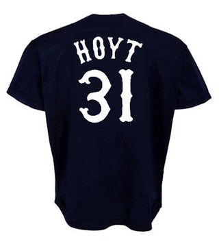 LA MARR HOYT Chicago White Sox 1981 Away Majestic Throwback Baseball Jersey