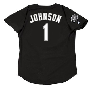 LANCE JOHNSON Chicago White Sox 1991 Majestic Throwback Baseball Jersey