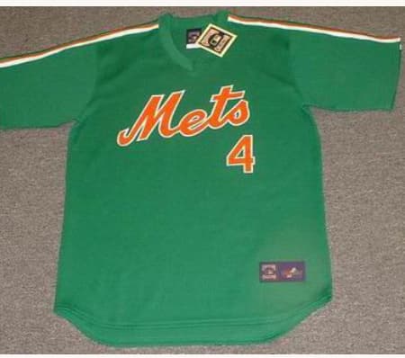 LENNY DYKSTRA New York Mets 1985 Majestic Cooperstown Throwback  Baseball Jersey