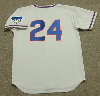 LOU BROCK Chicago Cubs 1963 Majestic Cooperstown Throwback Away Jersey