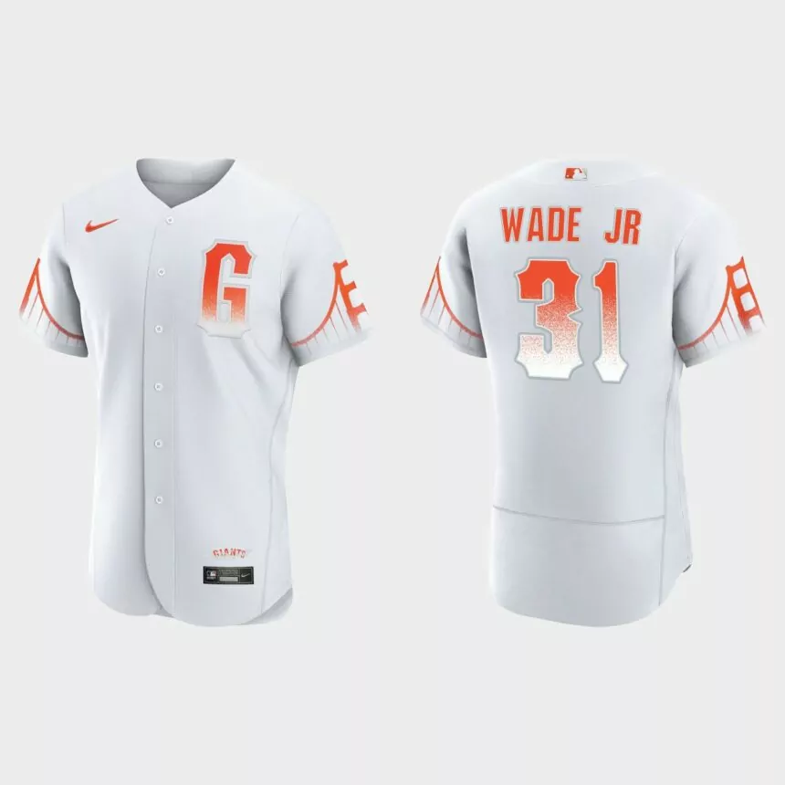 LaMonte Wade Jr. San Francisco Giants 2021 City Connect Authentic Jersey – White