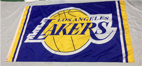 Lakers Flag Purple -Size 3X5Ft