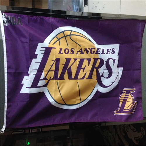Lakers Flag Purple Size 3X5Ft (2)