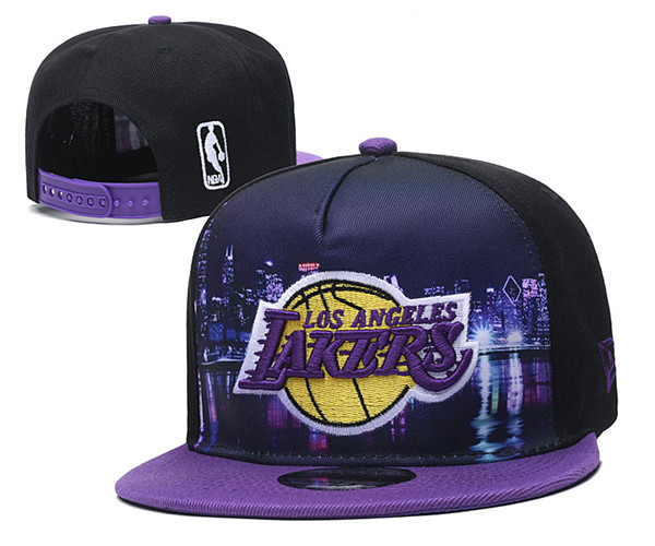 Lakers Snapback Hat YD 1