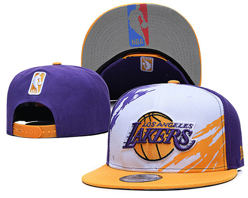 Lakers Team Logo Adjustable Hat GS