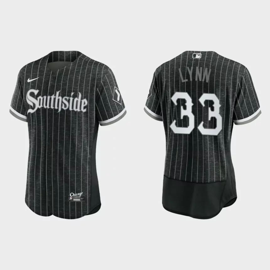 Lance Lynn Chicago White Sox 2021 City Connect Authentic Jersey – Black