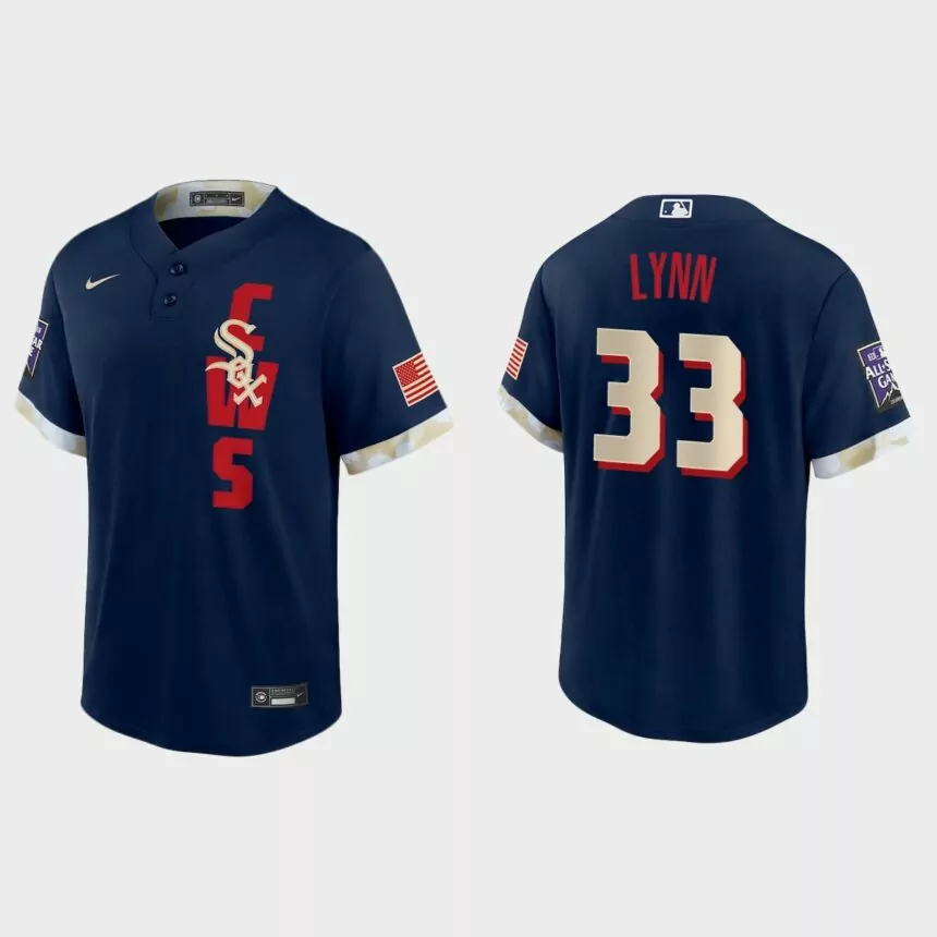 Lance Lynn Chicago White Sox 2021 MLB All-Star Game Replica Jersey – Navy