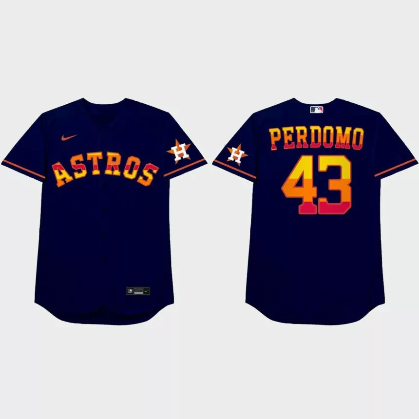 Lance McCullers 2021 Players’ Weekend Perdomo Nickname Jersey – Royal