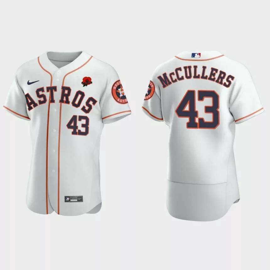 Lance McCullers Houston Astros 2021 Memorial Day Authentic Jersey – White
